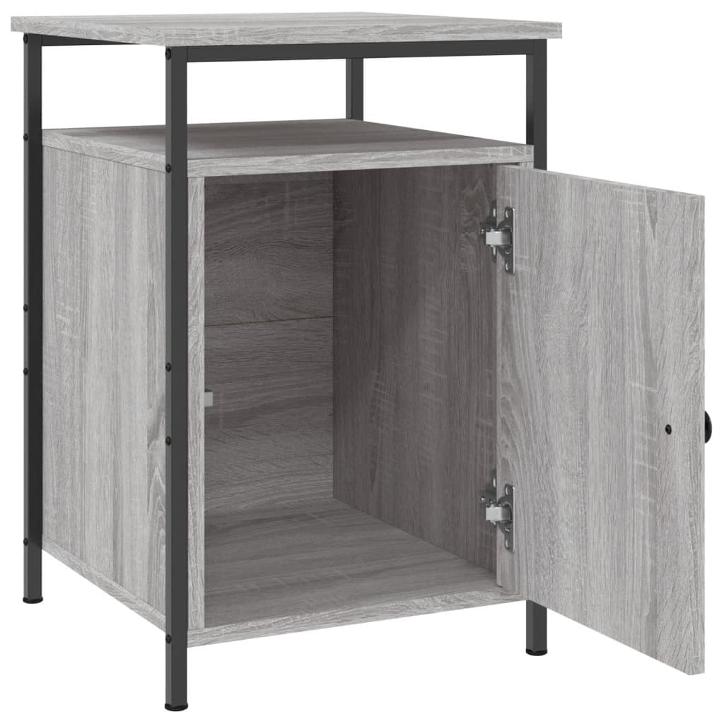 Grey Sonoma Bedside Cabinets for Stability