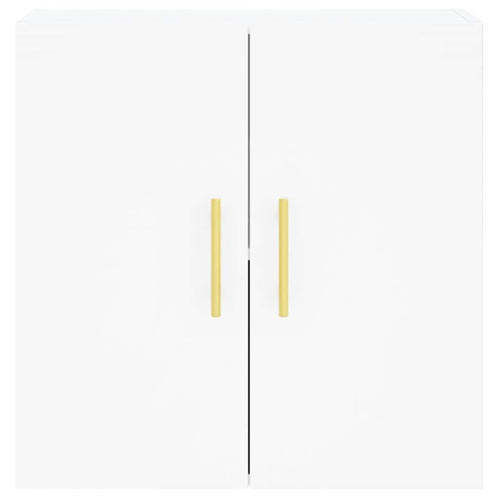White Wall Mounted Storage Cabinet 60x31x60 cm
