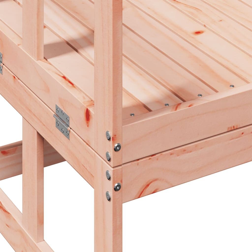 Extendable Wooden Garden Sofa Bench for Outdoor Spaces