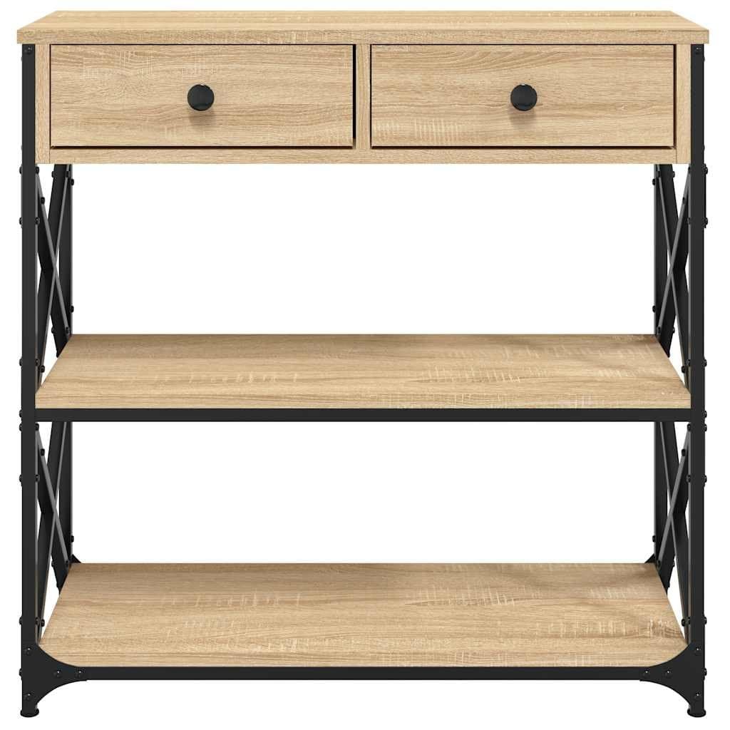 Brown Console Table for Entryway and Living Room