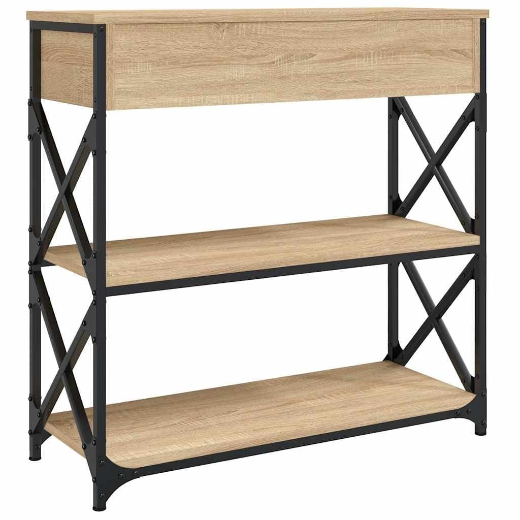 Brown Console Table for Entryway and Living Room