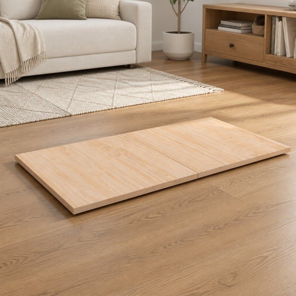 Solid Pine Wood Rectangular Table Top 80x40cm Replacement