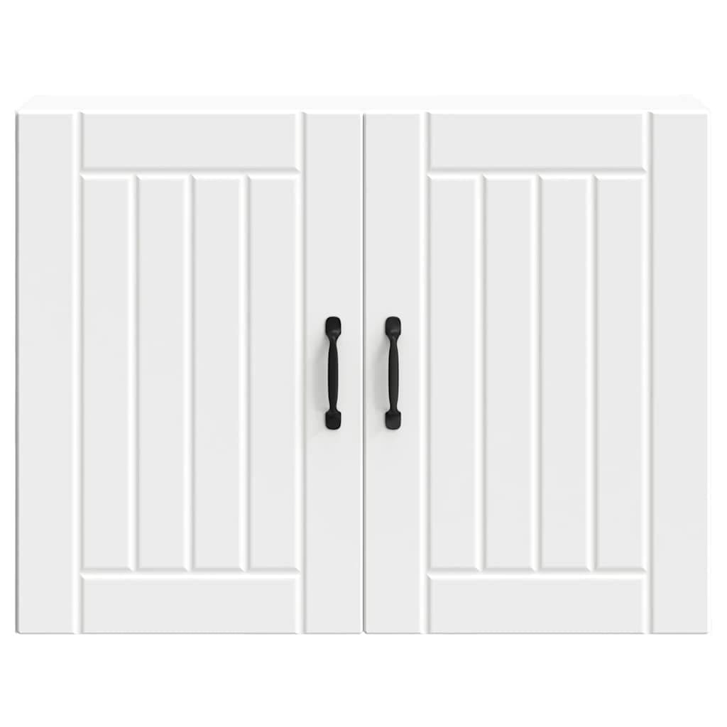 White Engineered Wood Kitchen Wall Cabinet
