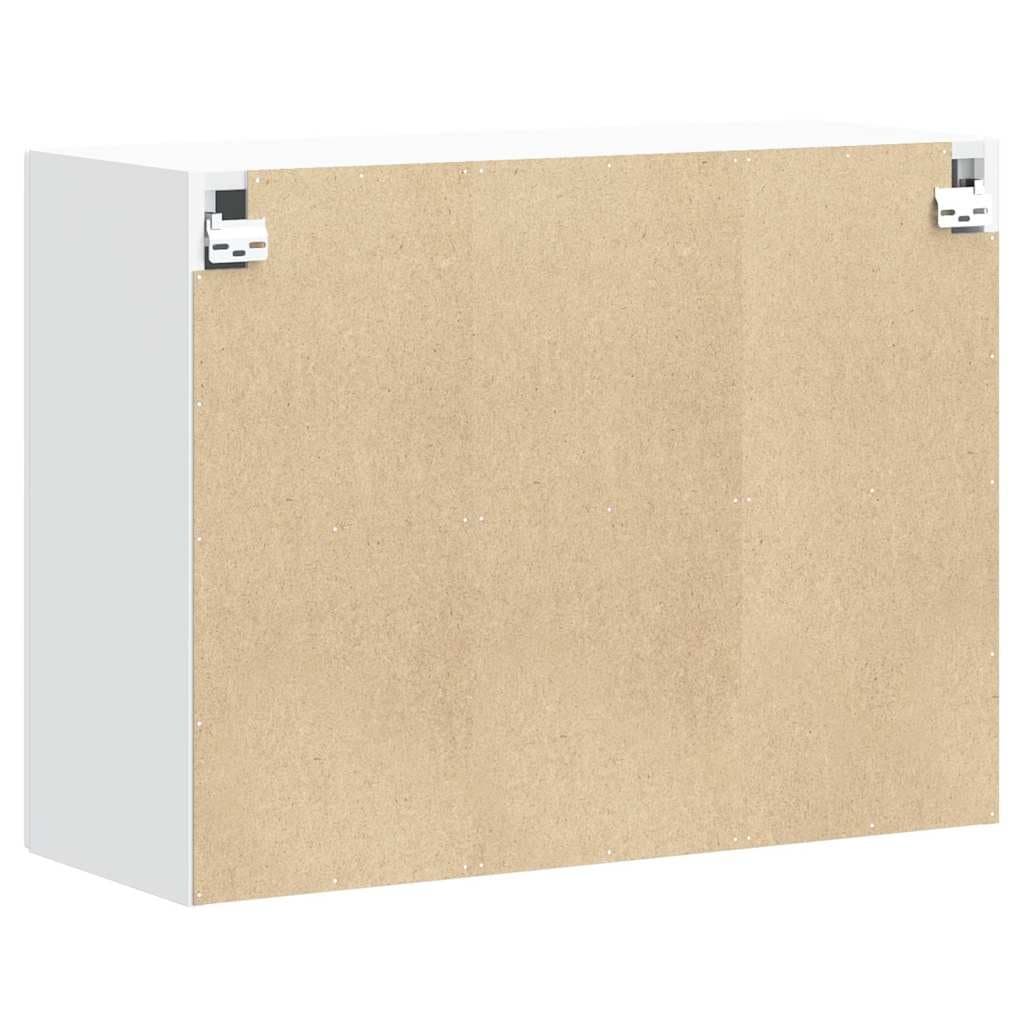 White Engineered Wood Kitchen Wall Cabinet