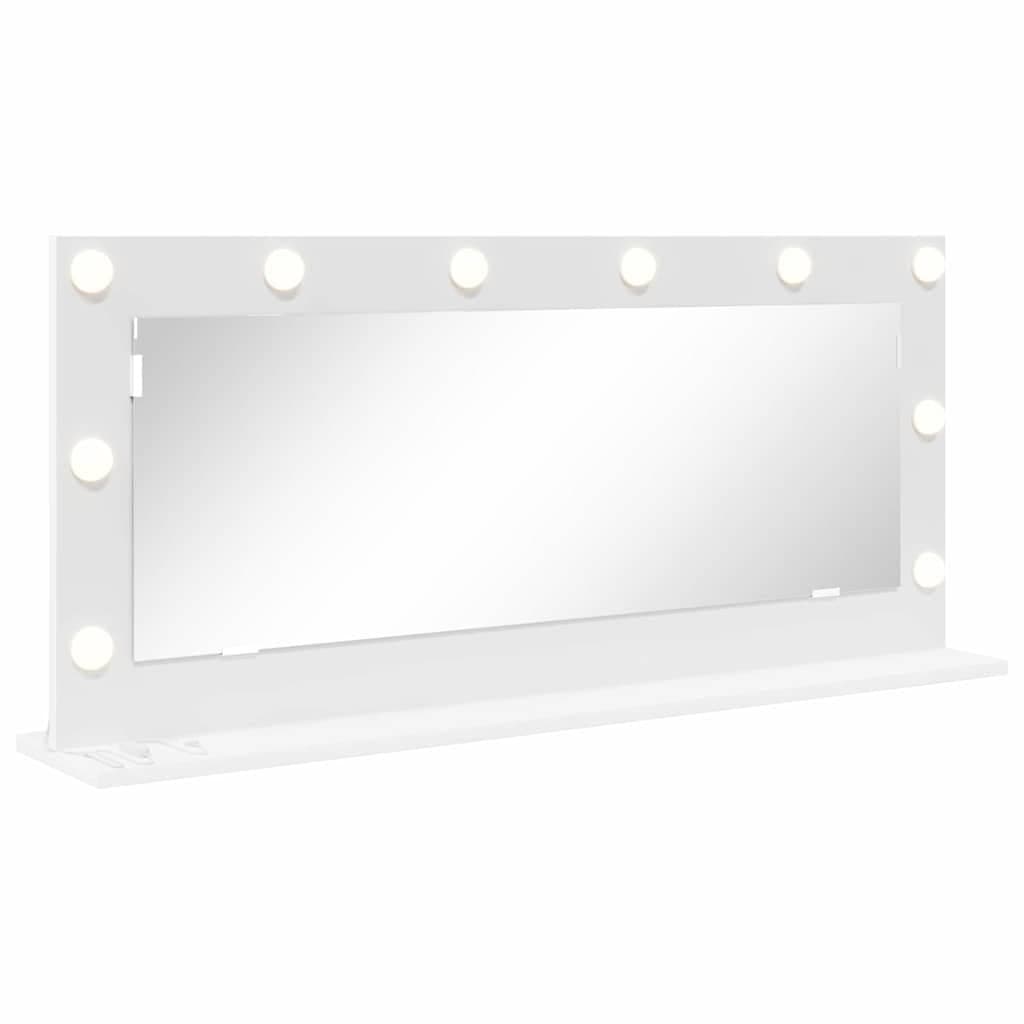 White LED Vanity Mirror for Bedroom Dressing Table 100x45cm