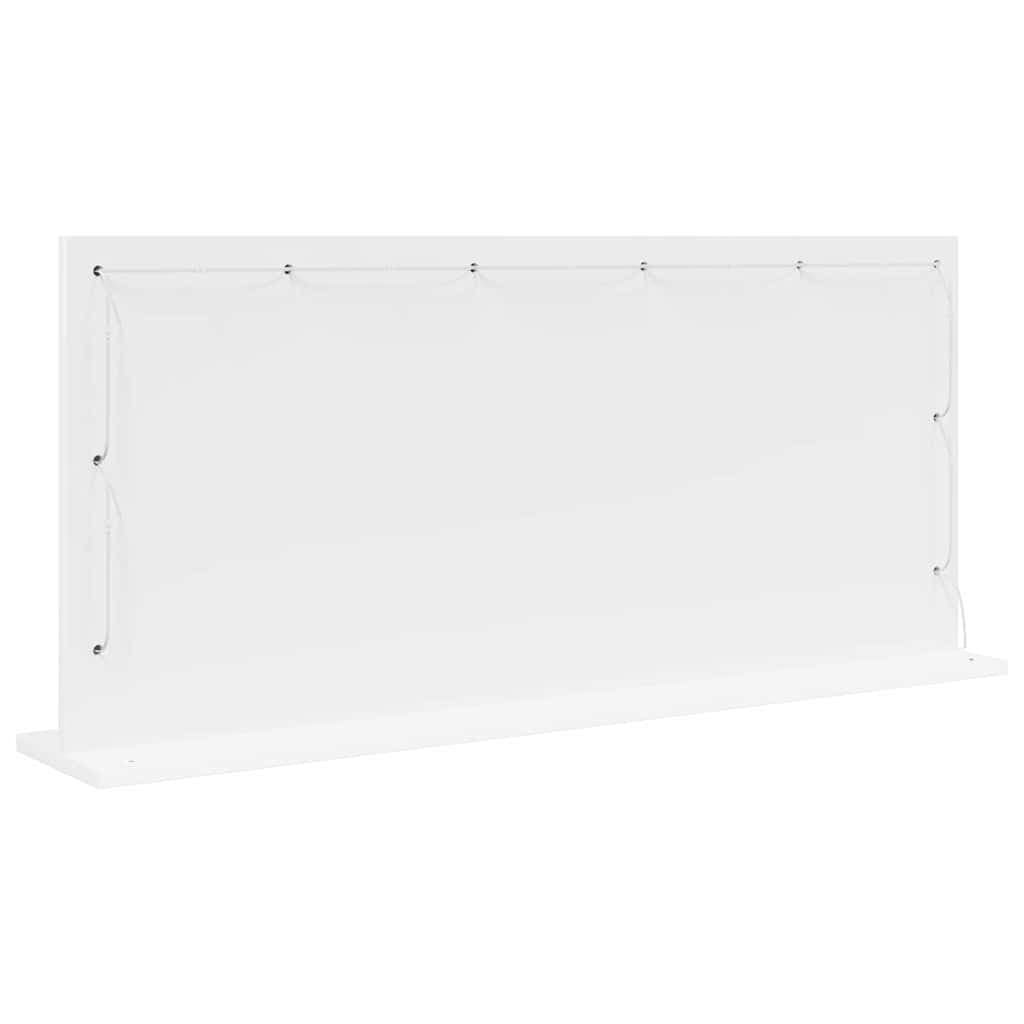 White LED Vanity Mirror for Bedroom Dressing Table 100x45cm