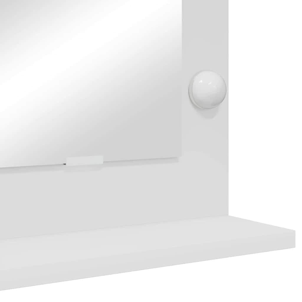 White LED Vanity Mirror for Bedroom Dressing Table 100x45cm