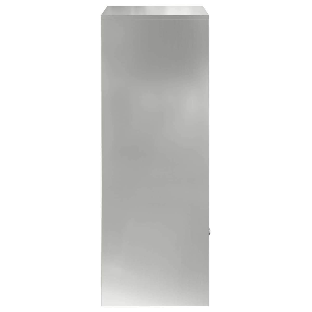 Outdoor Parcel Drop Box with Secure Latch Door