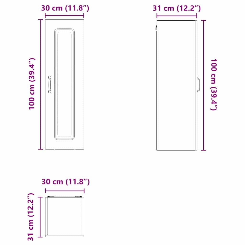 Dishwasher Panel Kitchen Cabinet Kalmar High Gloss White Storage Cupboard