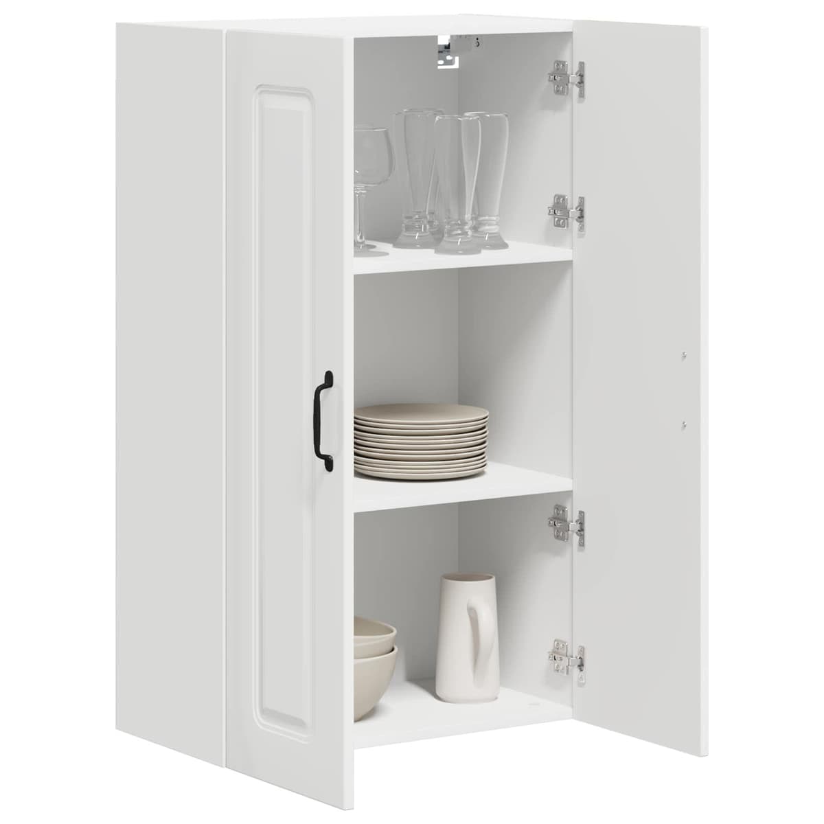 White Kitchen Cabinet Storage Panel 60x31x100cm