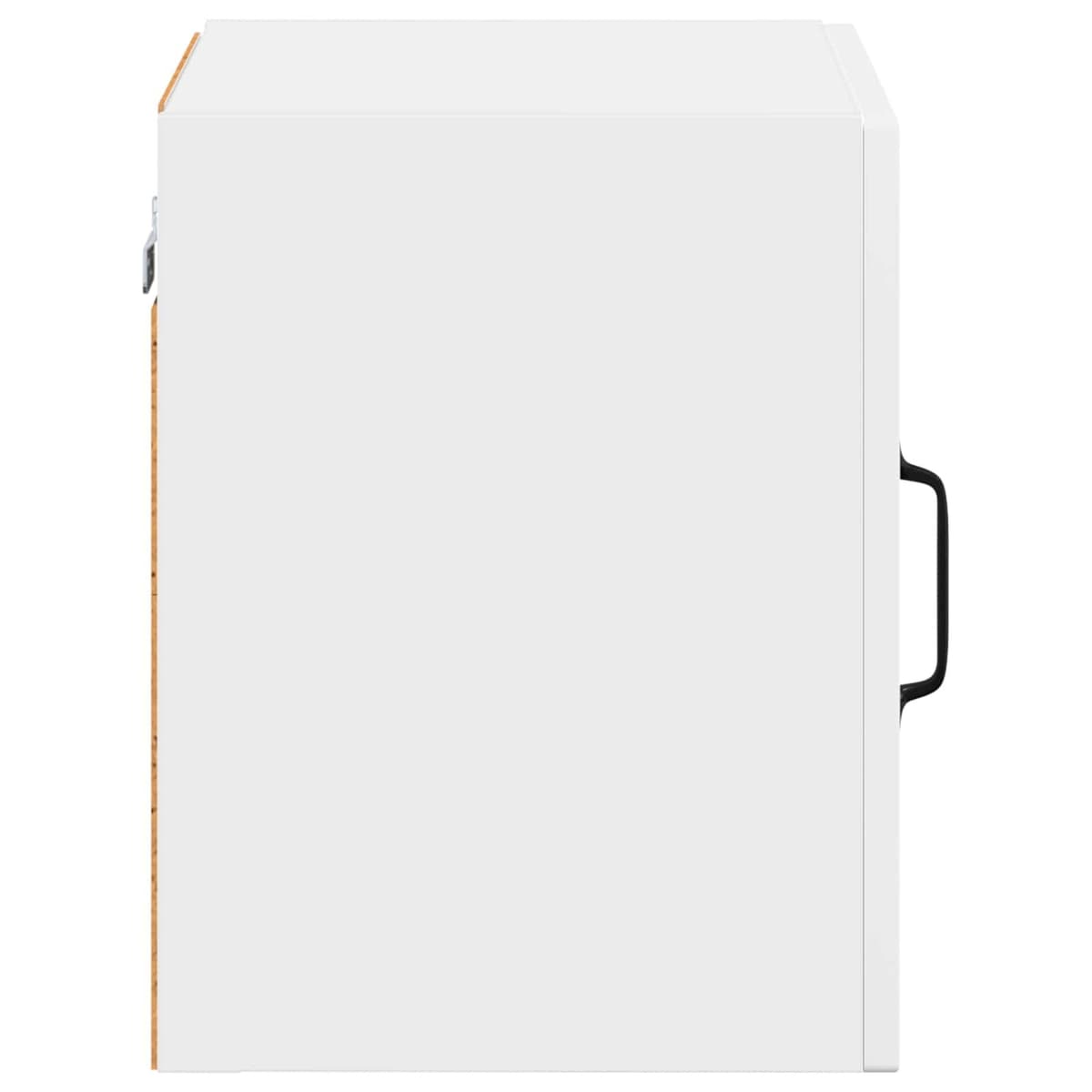White Wall Glass Cabinet for Kitchen Storage
