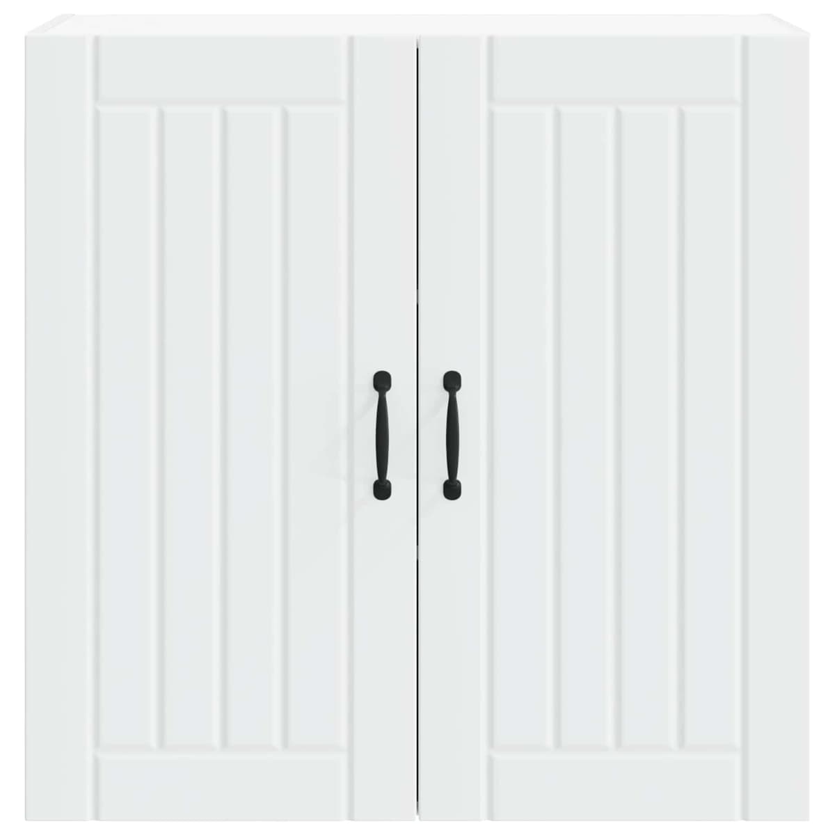 Wall Cabinet White Kitchen Storage Dishwasher Panel Engineered Wood 80x31x80cm