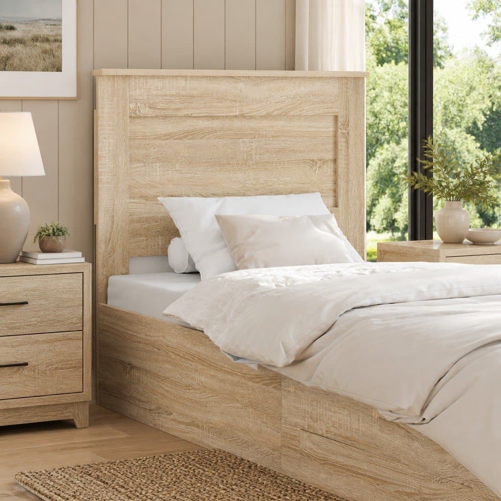 Sonoma Oak 90cm Headboard for Modern Bedrooms