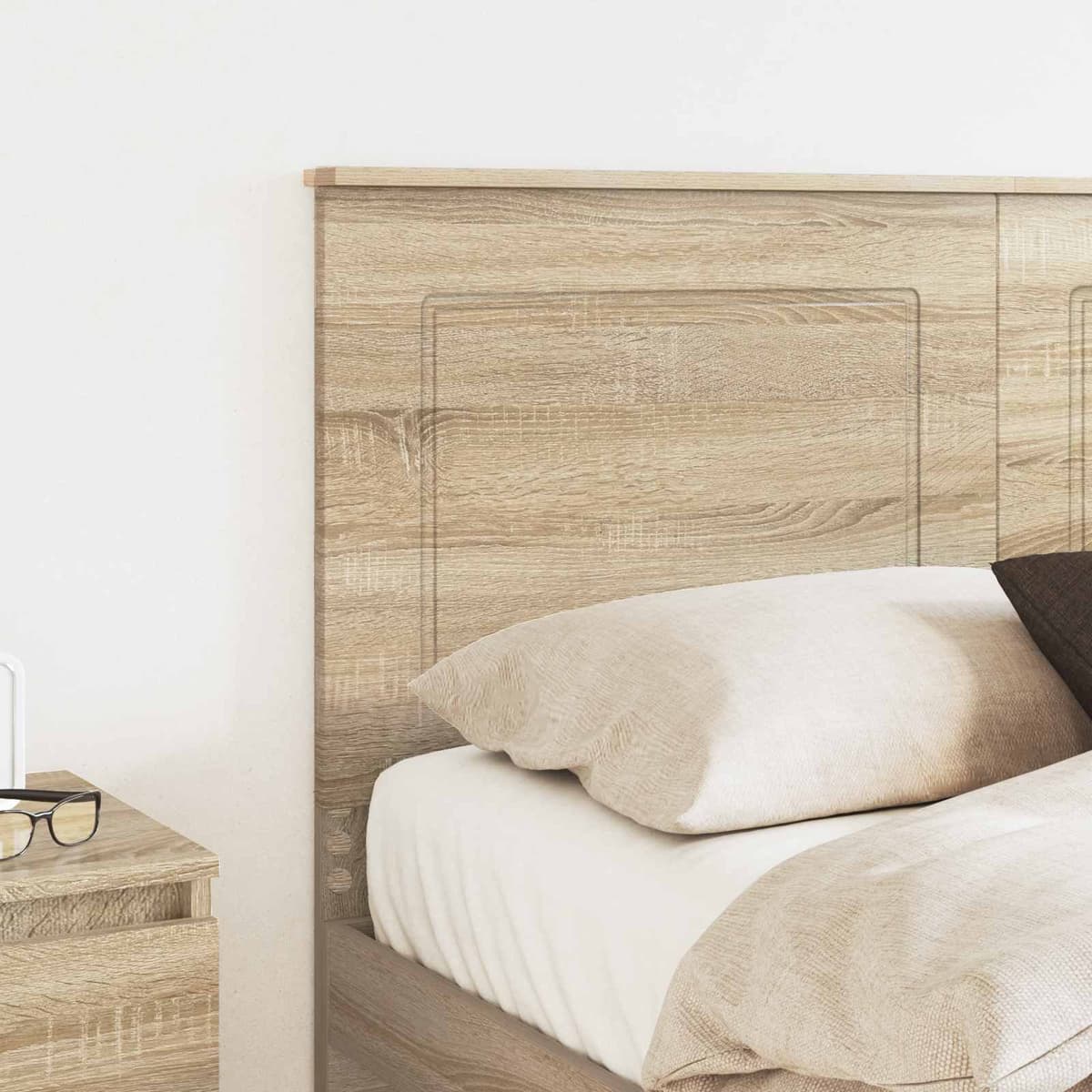 Engineered Wood Wall-Mounted Headboard, 100 cm