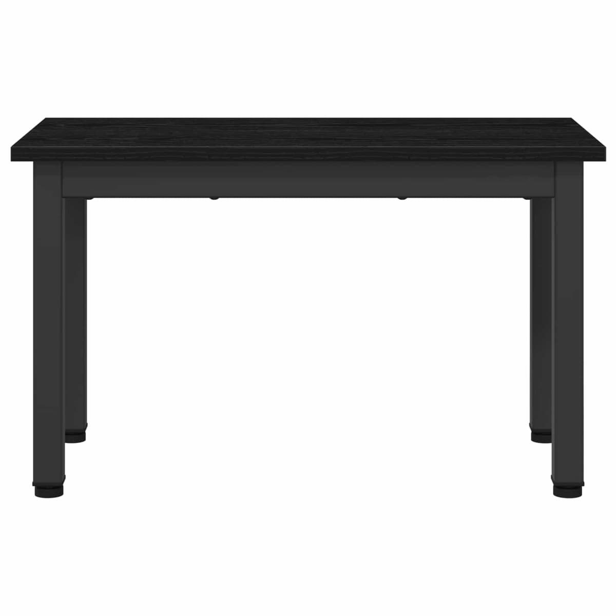 Black Rectangular Modern Coffee Table for Living Rooms