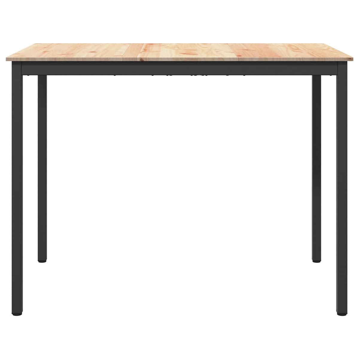 Bar Table Kitchen Dining Room Furniture Solid Pine Wood Natural Brown