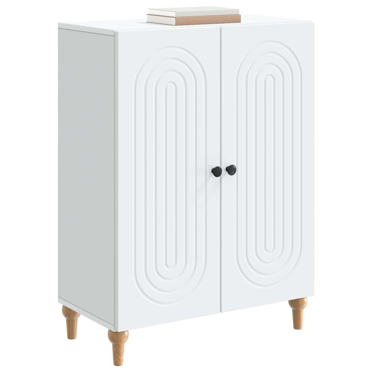 White Sideboard Storage Cabinet for Living Space