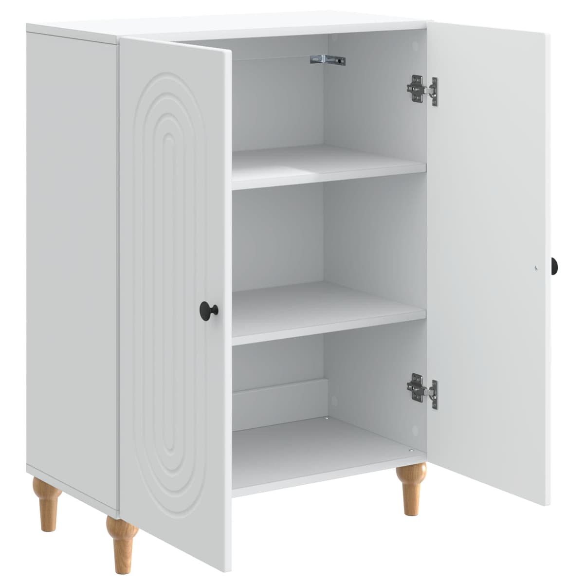White Sideboard Storage Cabinet for Living Space