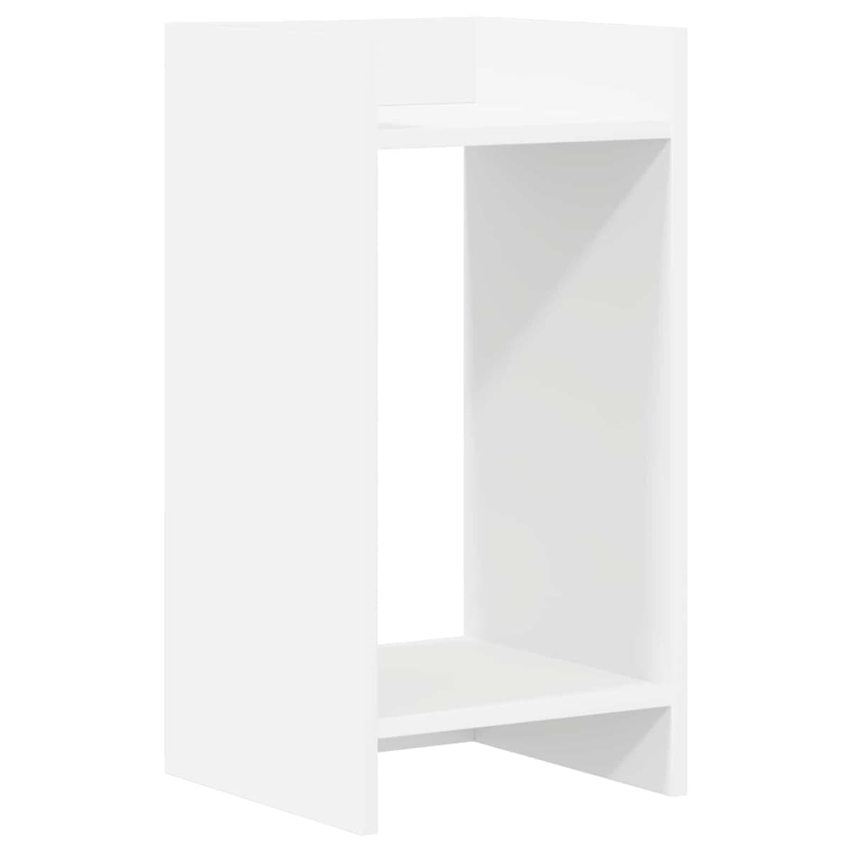 Plant Stand 2 Pcs White 30x30x60cm Indoor Display Shelf Engineered Wood