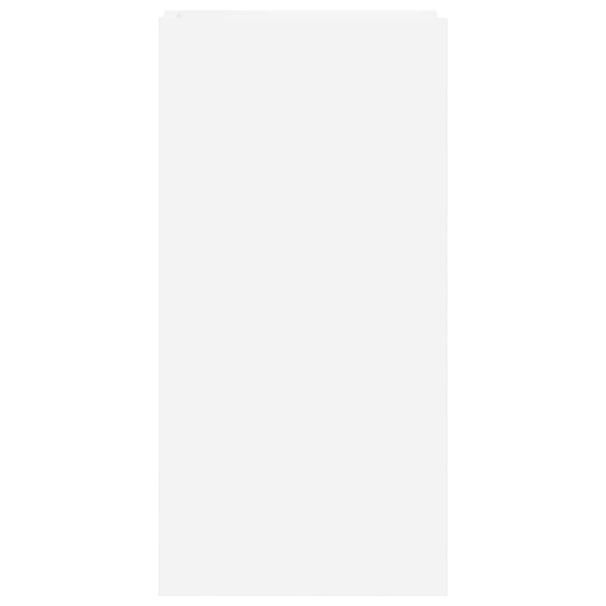 Plant Stand 2 Pcs White 30x30x60cm Indoor Display Shelf Engineered Wood