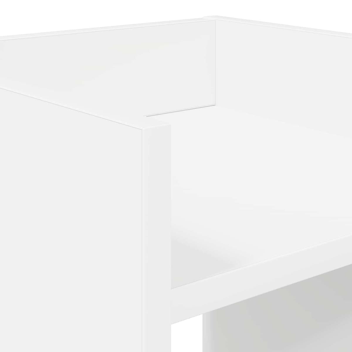 Plant Stand 2 Pcs White 30x30x60cm Indoor Display Shelf Engineered Wood