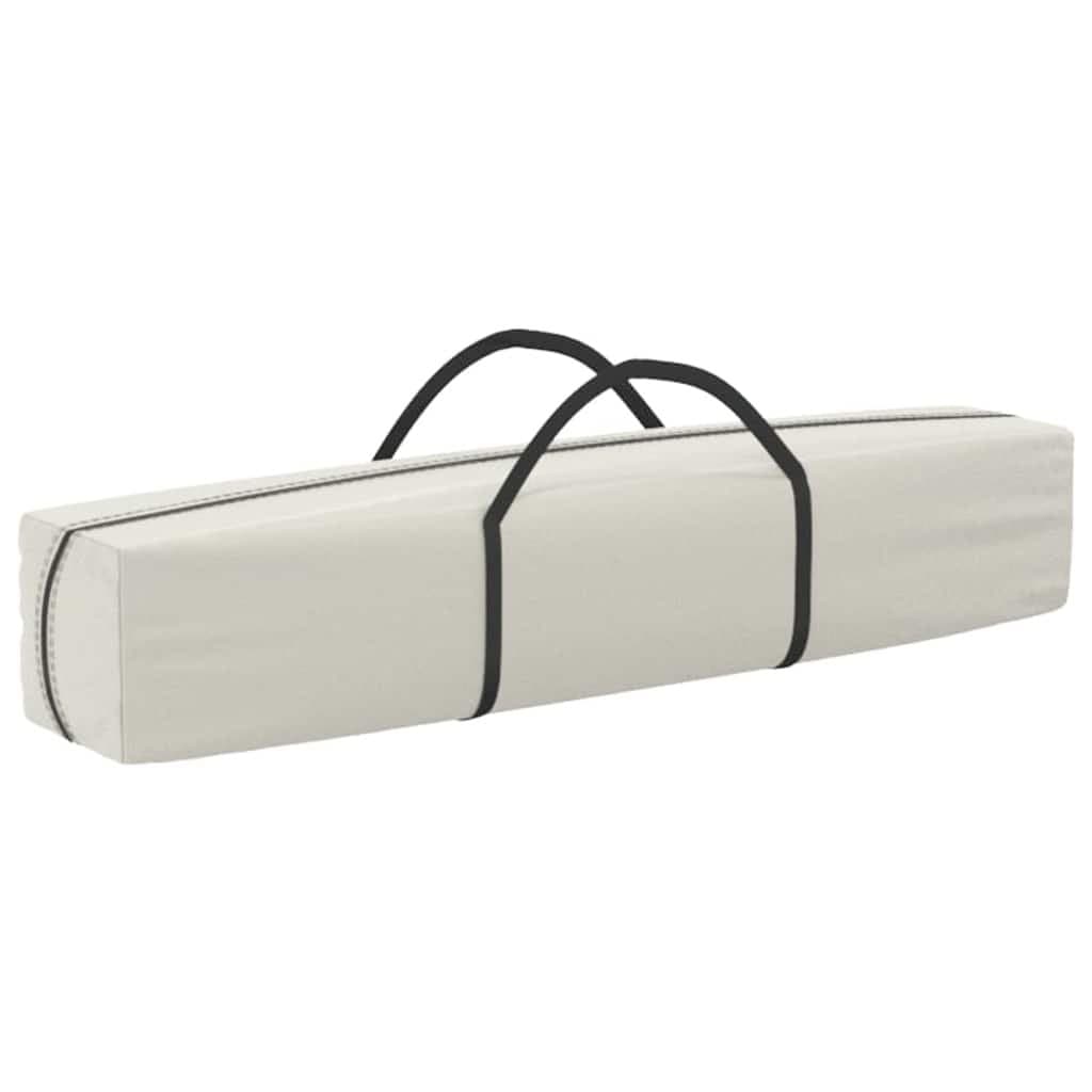 Cream 2x2m Outdoor Folding Party Tent with Steel Frame