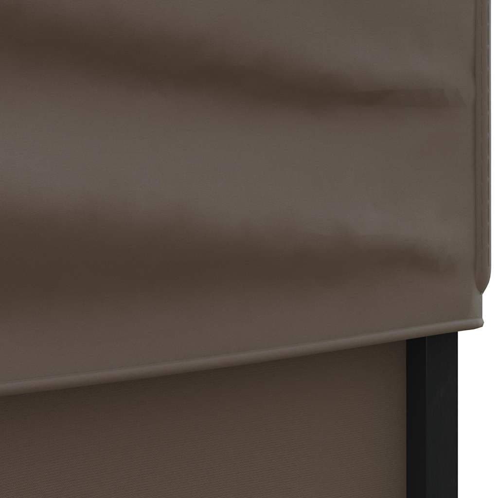 Folding Party Tent with Sidewalls 3x3m Taupe