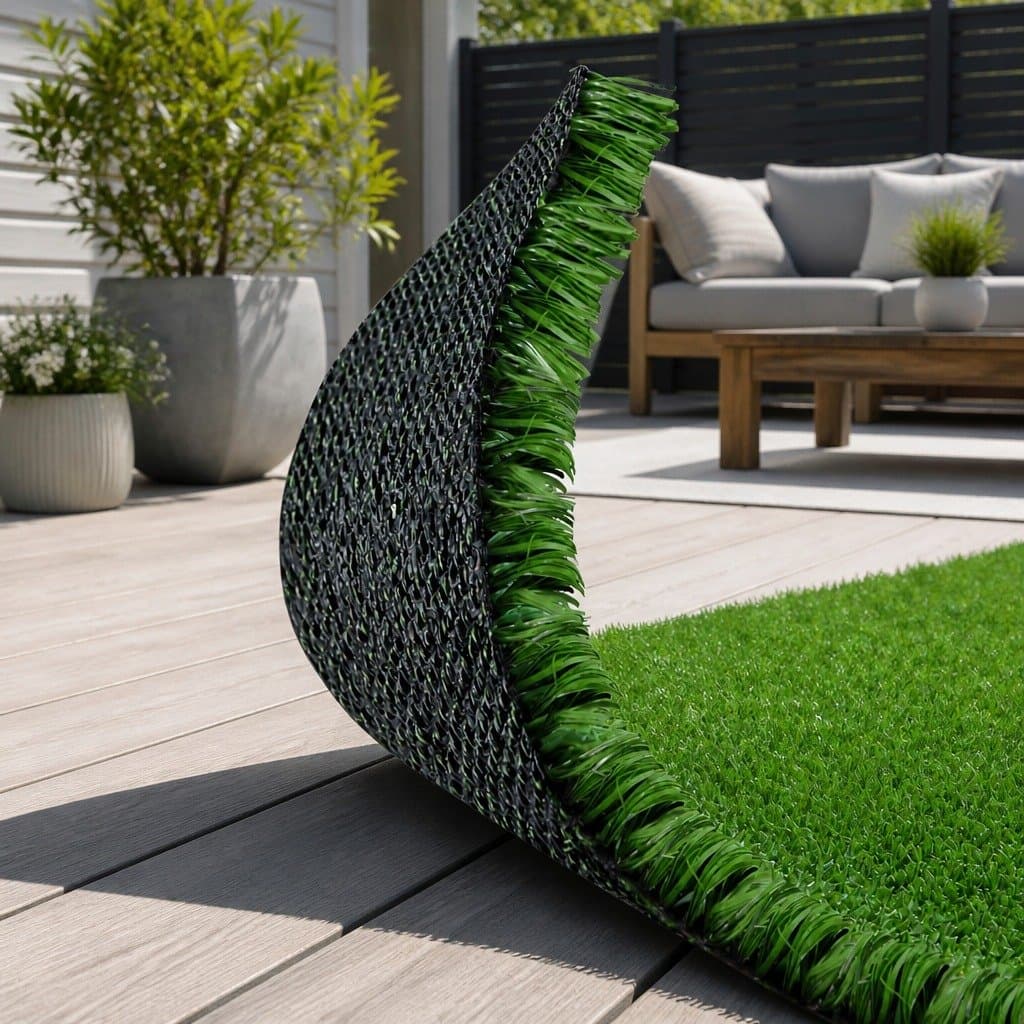 Olive Artificial Grass Turf 1x10m 17mm Pile