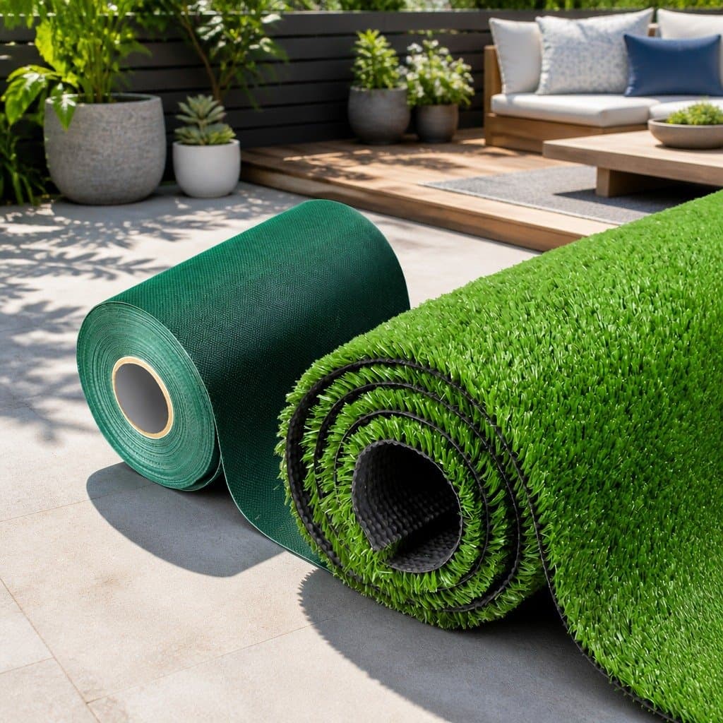 Artificial Grass Synthetic Turf 1x20m Olive Lawn