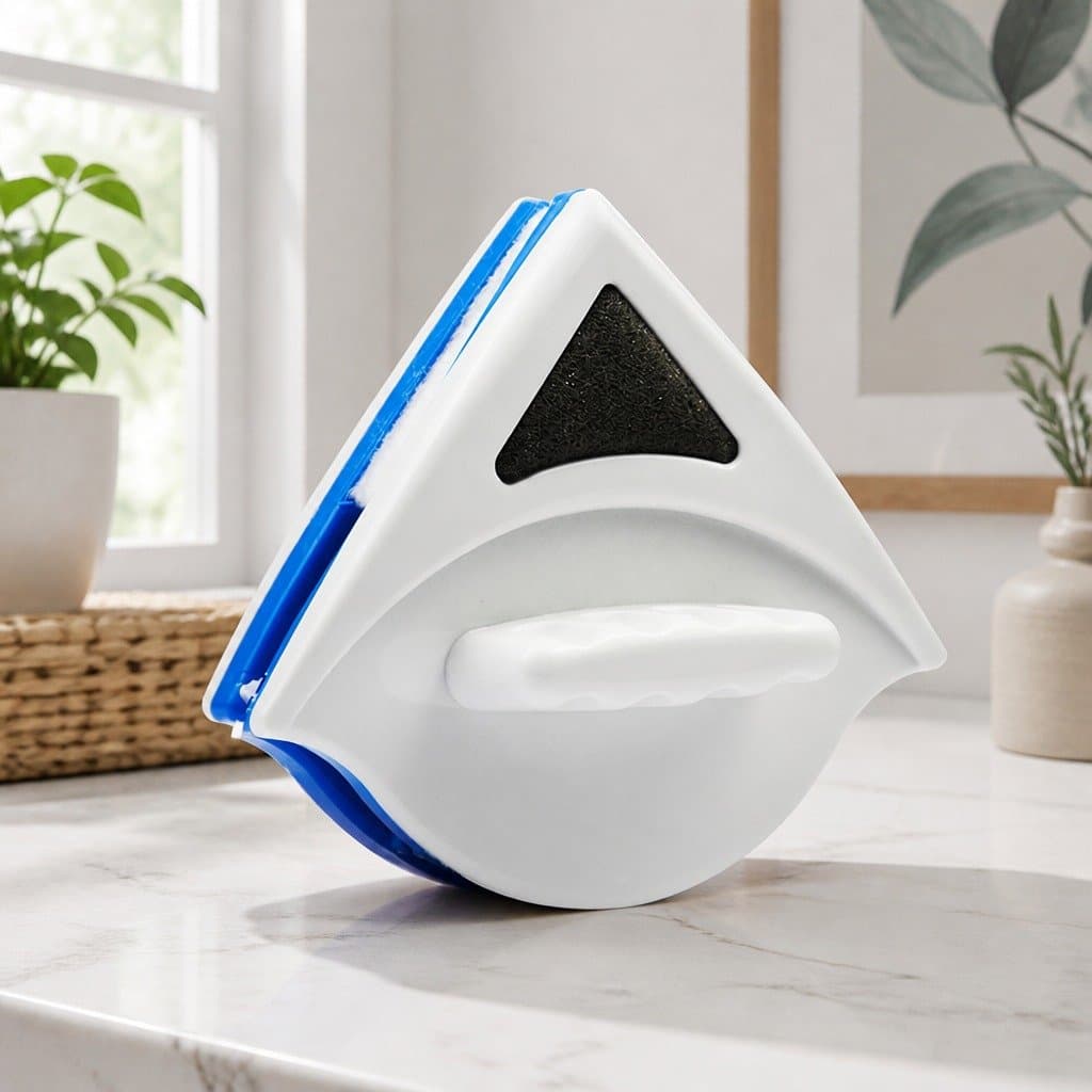 Magnetic Window Cleaner for Glass Surfaces