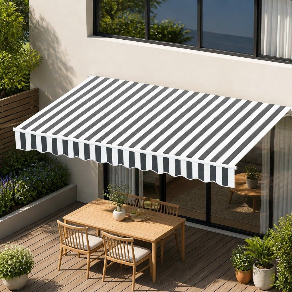 Retractable Folding Arm Awning 3m x 2.5m