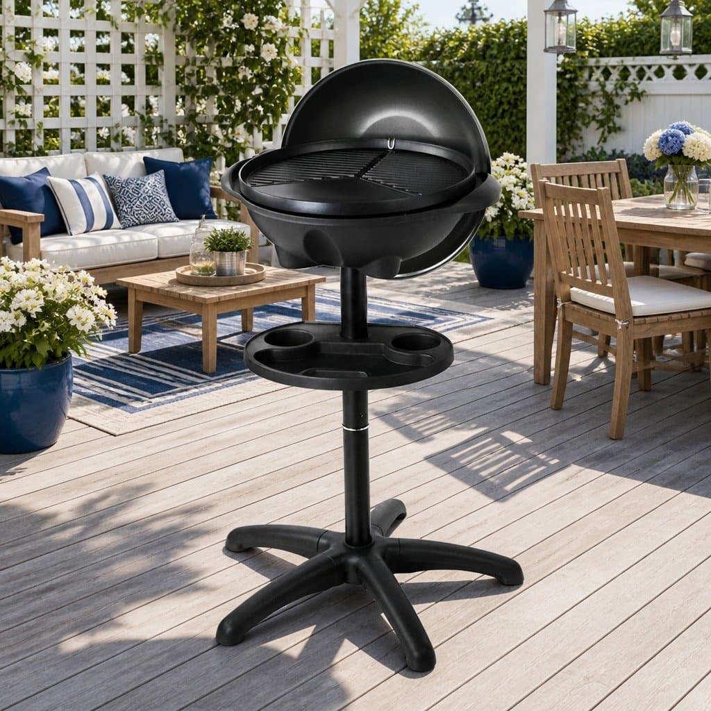 Electric BBQ Grill Smoker for Indoor and Outdoor