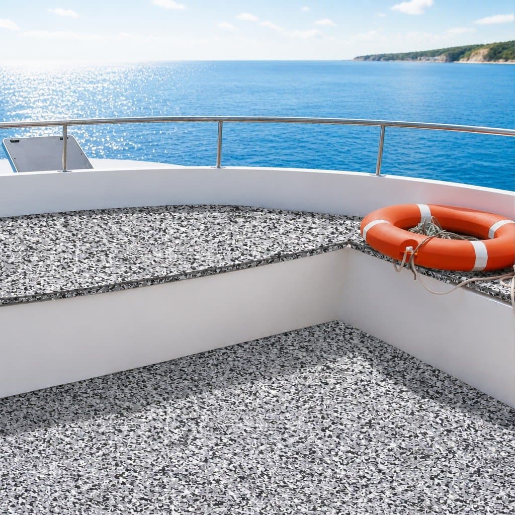 EVA Foam Boat Flooring Mat 240x90cm with Anti-Slip