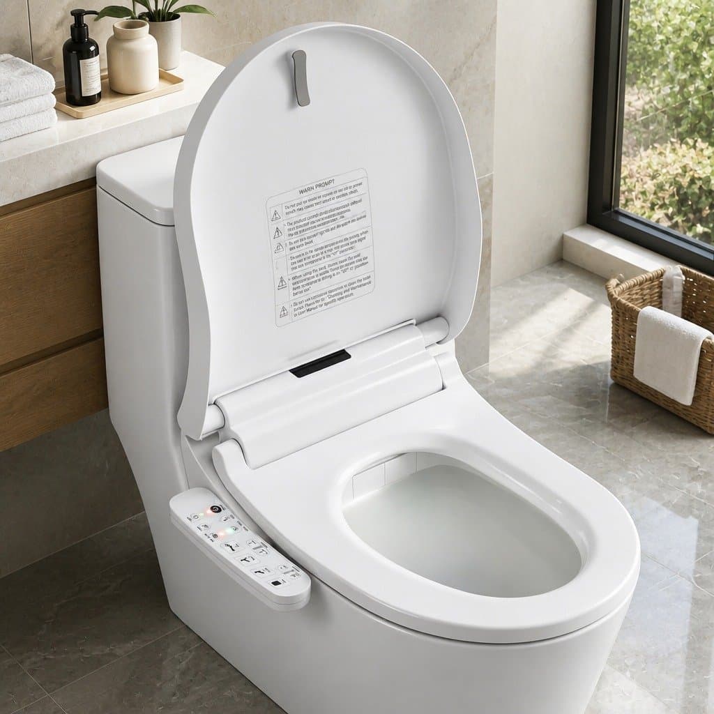 Heated Wash Dryer Smart Electric Bidet Toilet Seat