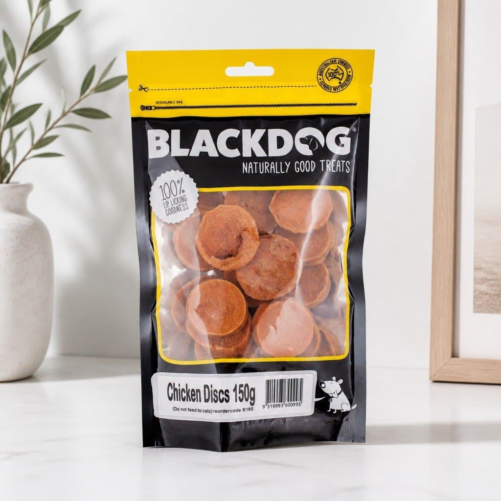 High Protein Chicken Discs 150g Oven Baked Dog Treats