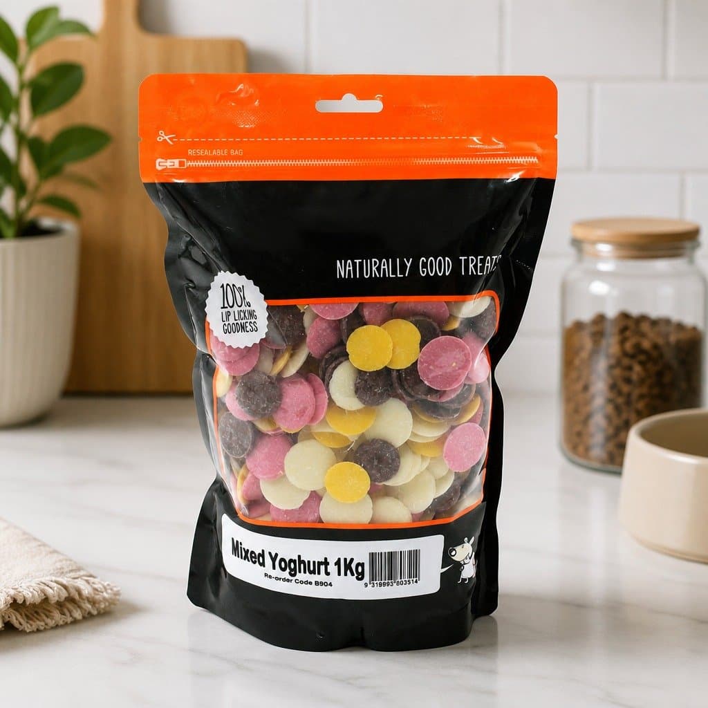 Dog Yoghurt Drops 1kg Training Treats