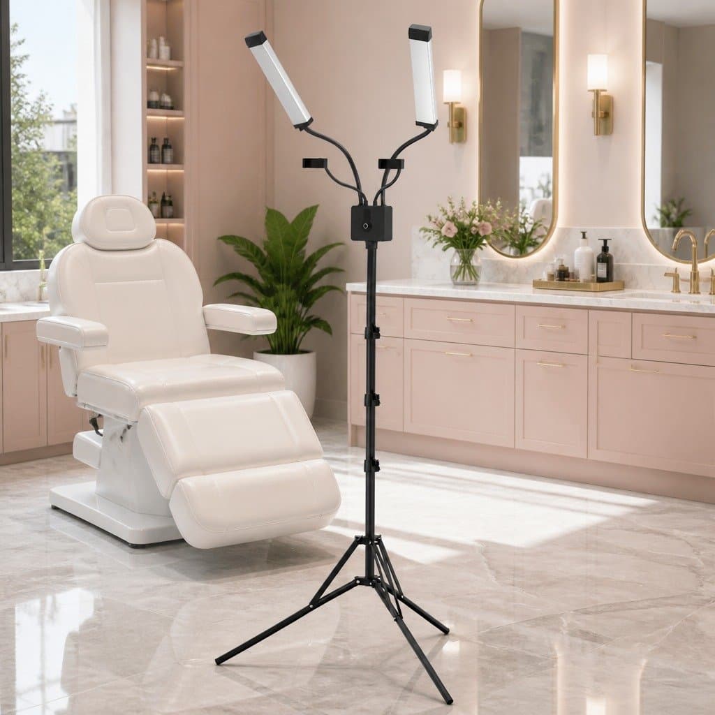 LED Beauty Light Ring with 360 Rotation