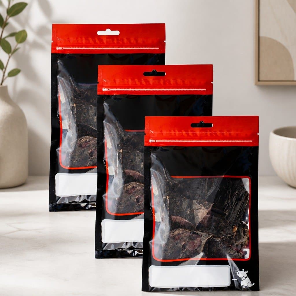 Beef Liver Dog Treats 150g x 3 Pack