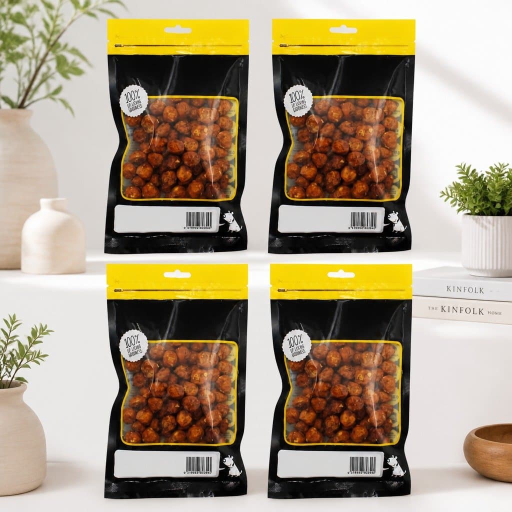 Chicken Meat Balls Dog Treats 180g x 4pk