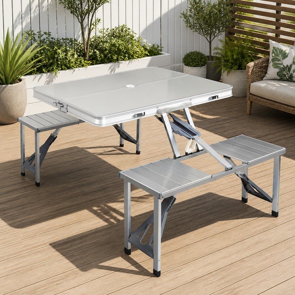 Folding Camping Table Set for Outdoor Gatherings