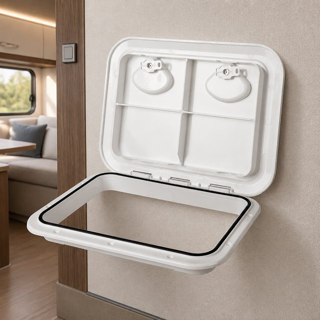 Access Hatch Service Door Lockable Wall Panel Waterproof UV Proof Easy Install