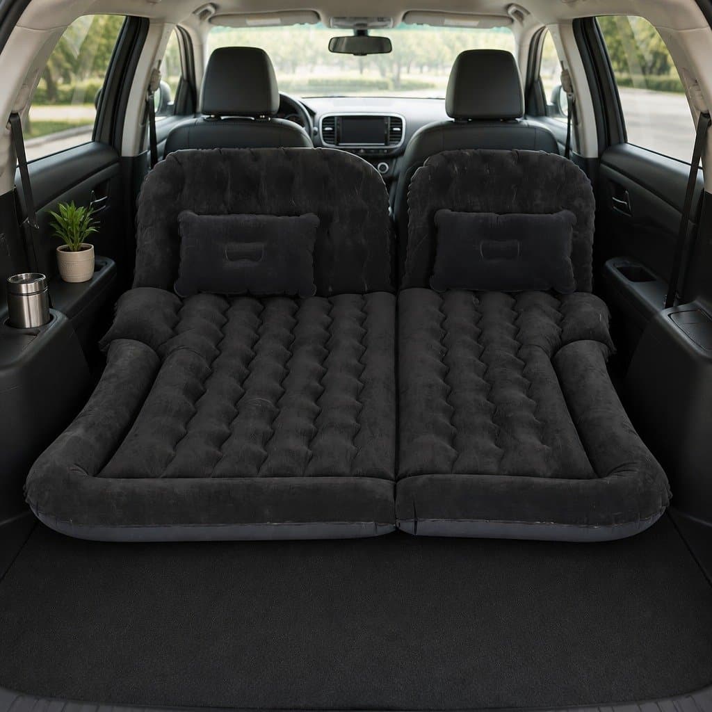 Inflatable Car Mattress for SUV Back Seat 175x130cm