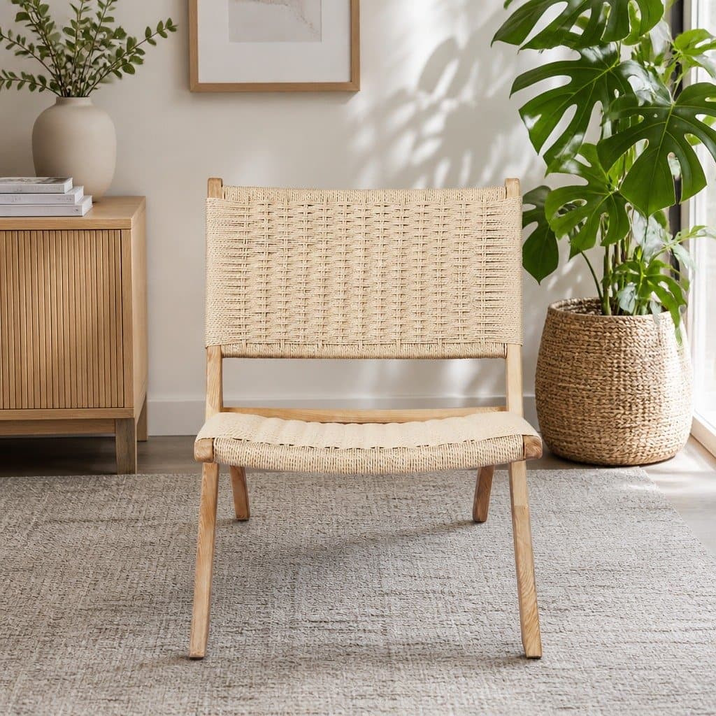 Set of 8 Wooden Folding Accent Chairs for Relaxation
