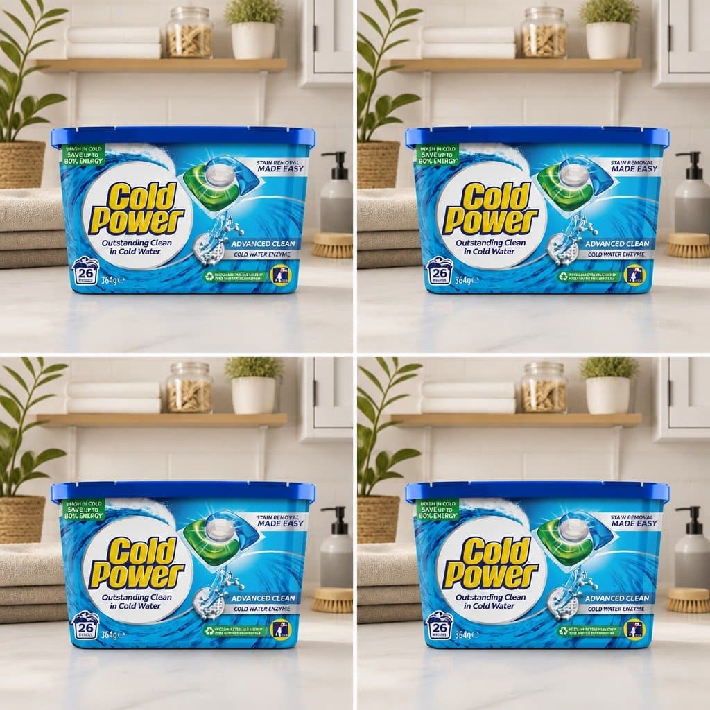 Triple Action Laundry Detergent Capsules, 104 Pods
