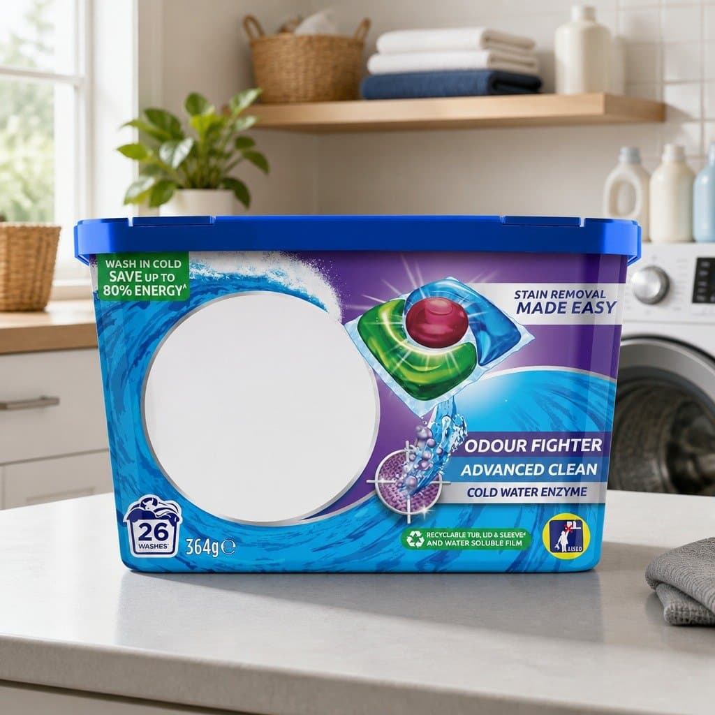 26 Pack Odour Fighter Laundry Detergent Capsules