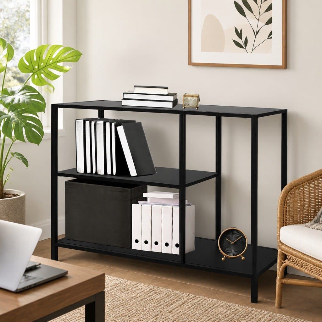 3-Tier Console Table for Hallways and Entryways