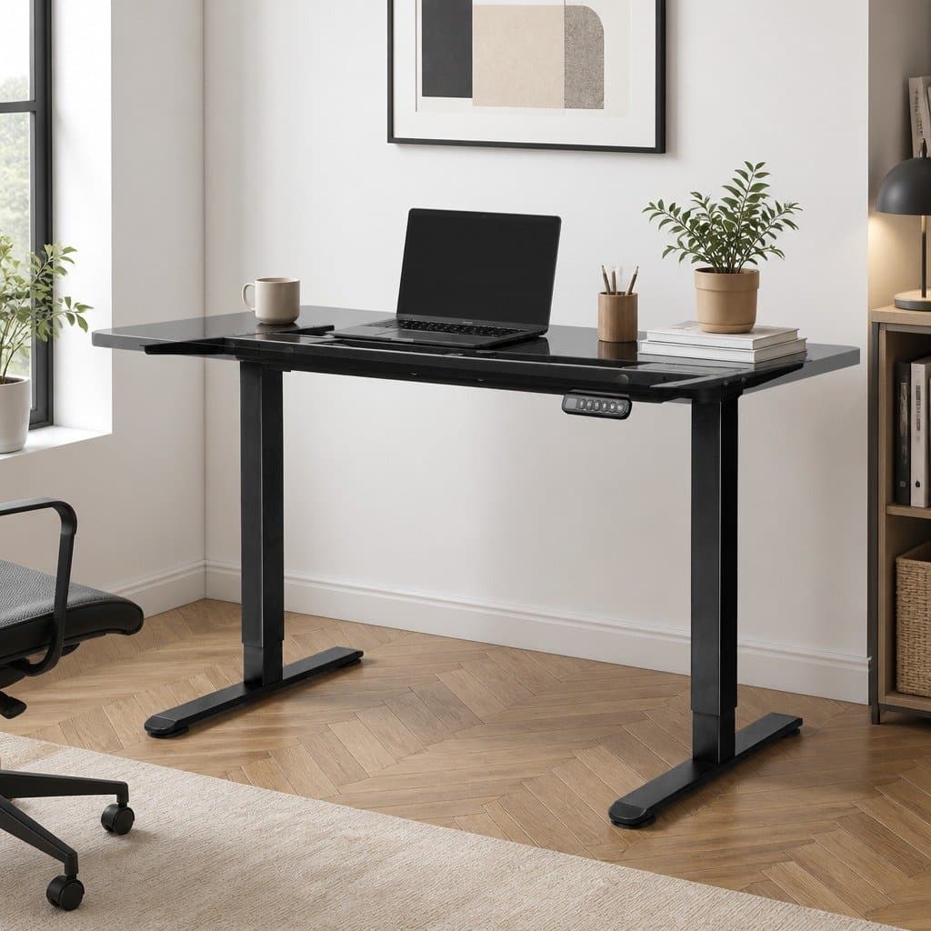 Dual Motor Electric Height Adjustable Standing Desk Frame