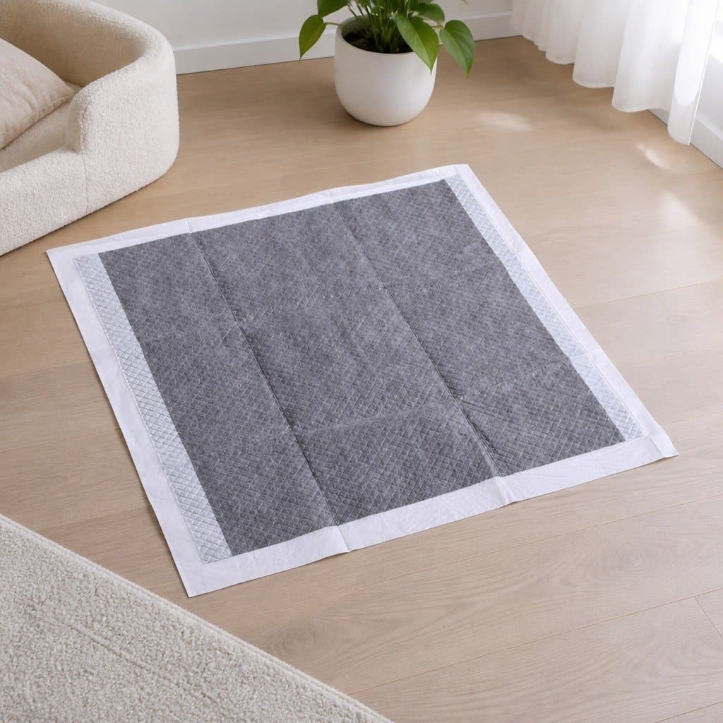 Super Absorbent Pet Training Pads 60x60cm with Charcoal