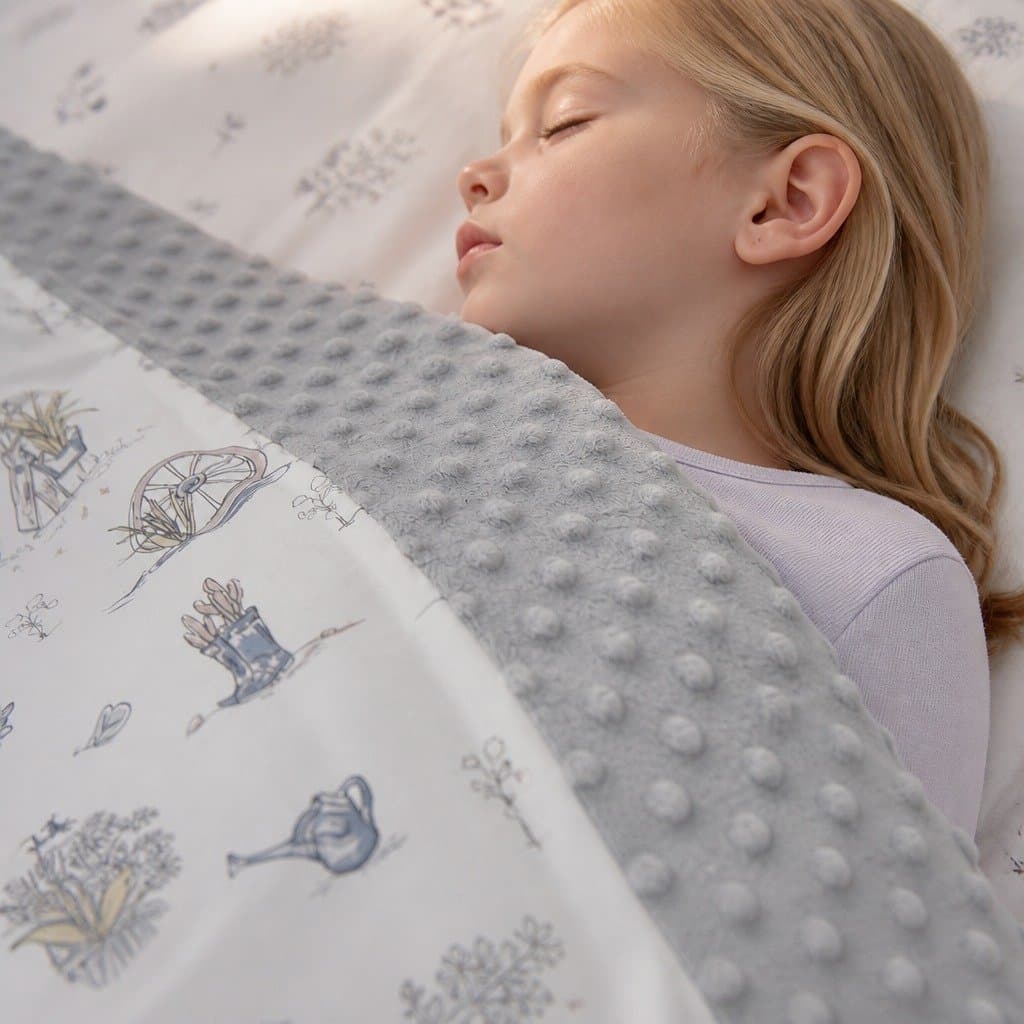 Kids Padded Minky Blanket 2.5 Tog Crib Shade