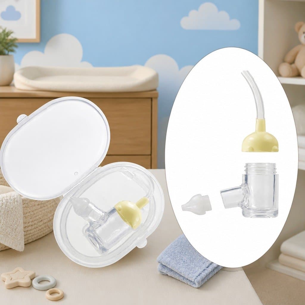 Baby Nasal Aspirator with Easy Clean Nozzle